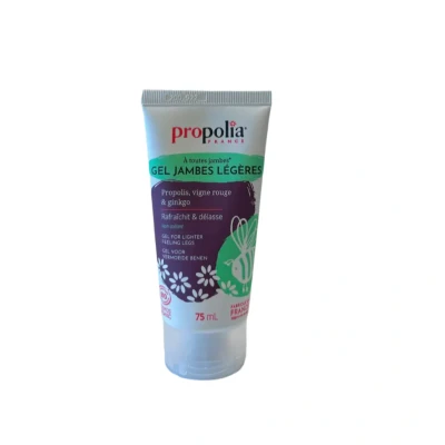 Afbeelding van PROPOLIA Bio Lichte beengel Verlicht het gevoel van zware benen Propolis, Ginkgo, wijnstok rood en India bruin Gemaakt in Frankrijk 75 ml