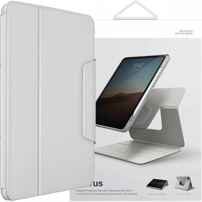 Afbeelding van Uniq Rovus hoes voor iPad Pro 11 (2021 2022) / Air 10.9 (2020 grijs/krijtgrijs Magnetische