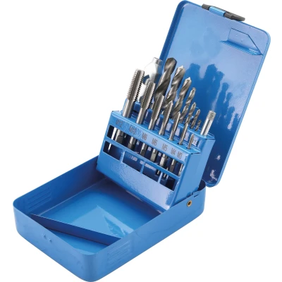 Afbeelding van BGS Tap /HSS boorset M3 M12 / 2,5 10,2 mm