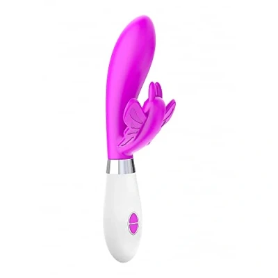 Afbeelding van Shots Luminous Alexios Butterfly en G spot Vibrator fuchsia