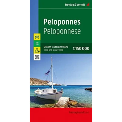 Afbeelding van F&amp;B Wegenkaart Peloponnesos