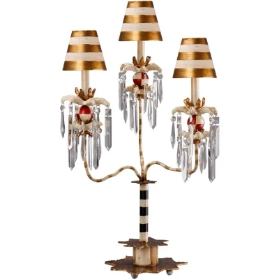 Afbeelding van Flambeau LED Tafellamp Birdland 1X E27 Max 60W Cream &amp; Gold