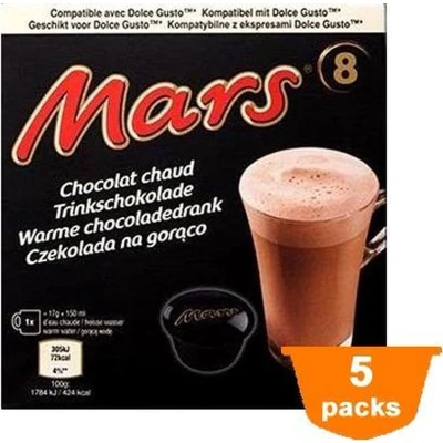 Afbeelding van Mars Warme Chocoladedrank (Dolce Gusto Compatible) 5x 8 Capsules