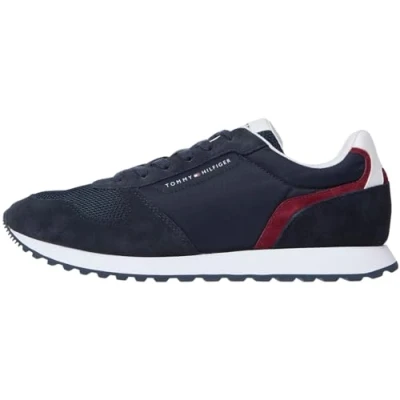 Afbeelding van Tommy Hilfiger NEW EVA Sneakers laag, Heren, Maat: 45, Desert sky Leer en textiel