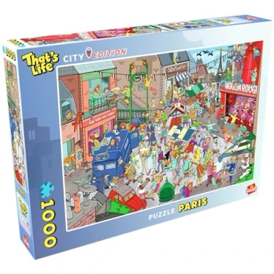 Afbeelding van Goliath That&#039;s Life City Edition Parijs 1000 Puzzelstukjes Legpuzzel (68x48cm)