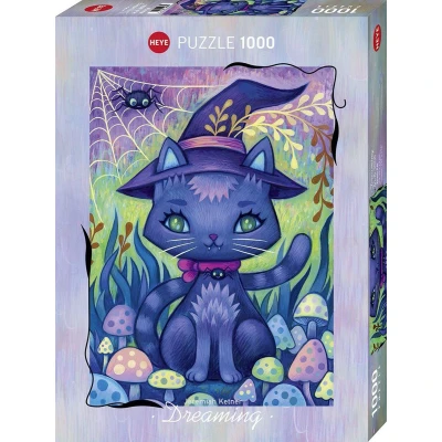 Afbeelding van Puzz.Witch Cat, Dream.1000 Heye NEW