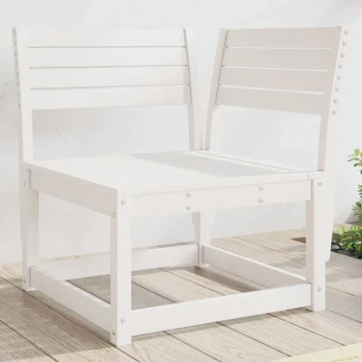 Afbeelding van Tuinhoekbank 73x73x78 cm massief grenenhout wit