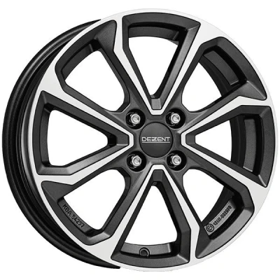 Afbeelding van Dezent Kt Dark 6.0x15 4x100 ET46 54.1 Velg