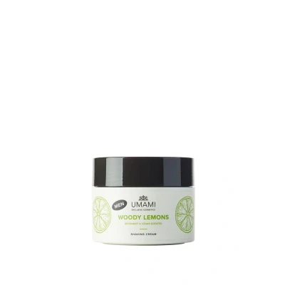 Afbeelding van Umami Exclusive Cosmetics Crème Woody Lemons Men Shaving Cream