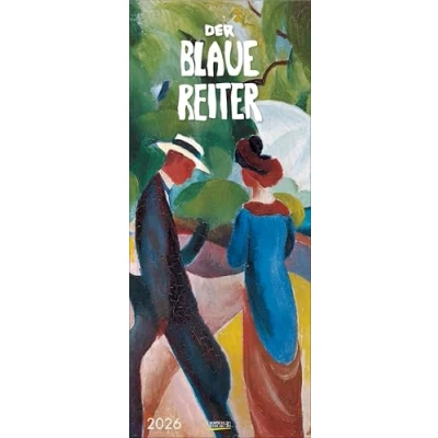 Afbeelding van Der Blaue Reiter Verticaal kalender 2026