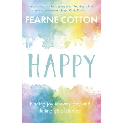 Afbeelding van Happy Finding joy in every day and letting go of perfect
