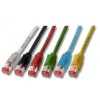 Afbeelding van Tecline Patchkabel S/FTP, PiMF, Cat 6, grijs, 15,0 m halogeenvrij, met Draka kabel en Hirose stekkers TM21 (S/FTP, CAT6, 15 m), Netwerkkabel