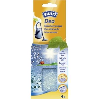 Afbeelding van Swirl geurzakjes &#039;Cool Summer Rain&#039; 4 zakjes deo geur parels stofzuigerverfrisser geurkorrels voor in de stofzuiger