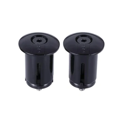 Image de BBB CyclingScrewOn Lot de 2 embouts Vis pour ruban guidon en acier inoxydable vélo pièces par paquet, noir, 200 x 3 cm