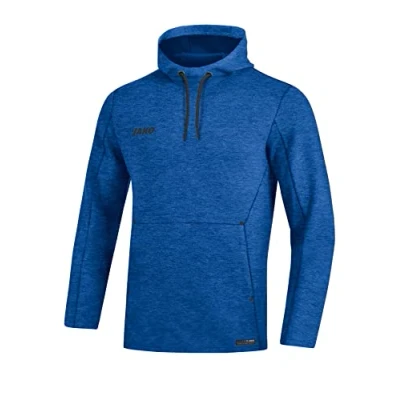 Afbeelding van JAKO Sweater met kap Premium Basics Royal gemeleerd