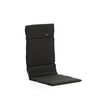 Afbeelding van Madison Tuinstoelkussen fiber 123x50 cm Rib Black