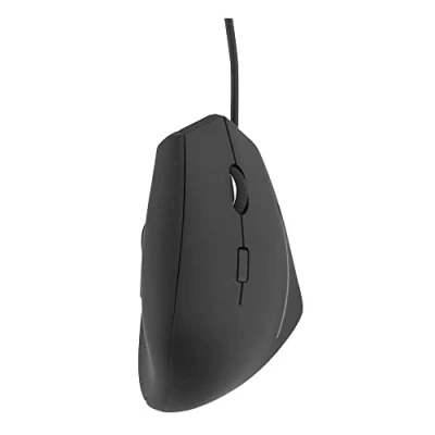 Image de T&#039;nB Ergonomic Verical Mouse souris USB noir et argent