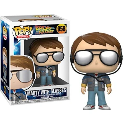 Afbeelding van Funko Pop! Movies: Back to the Future Marty with Glasses #942