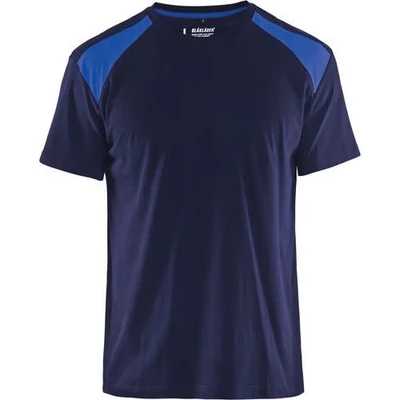 Image de T shirt marine/bleu roi