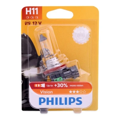 Afbeelding van Philips H11 Vision 55W 12V 12362PRB1 Autolamp