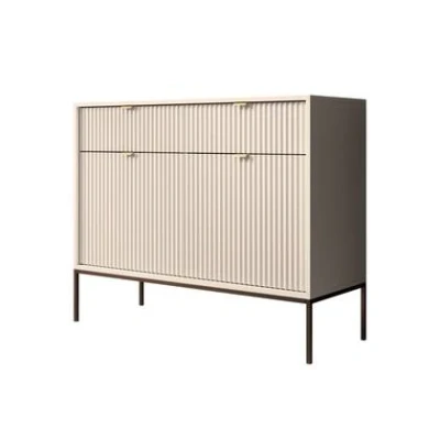 Afbeelding van Meubella Dressoir Navil Beige 104 cm