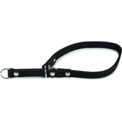 Afbeelding van BZ wurghalsband enkel zwart 60 X 20 mm