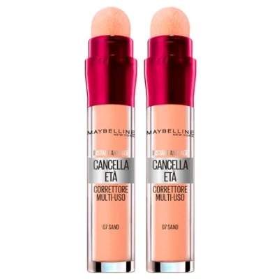 Image de 2x Maybelline New York L&#039;Age Anti cernes Liquide Multifonction Couleur 07 Sable 2 Correcteurs