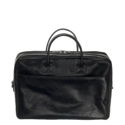 Afbeelding van Mutsaers Leren Laptoptas The Sleeve Plus Black / 15.6 inch