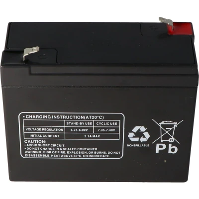 Afbeelding van Multipower MP7 6S geschikt voor de Sonnenschein A206 / 6.5S batterij, maar met iets andere contacten
