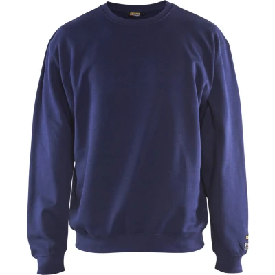 Afbeelding van Blaklader 3074 1762 Vlamvertragend sweatshirt Marineblauw S