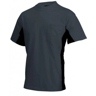 Afbeelding van Tricorp T Shirt Workwear 102002 190gr Donkergrijs/Zwart Maat 5XL