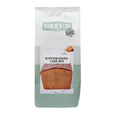 Afbeelding van BrandNewCake Koffiekoekjescake mix 400g