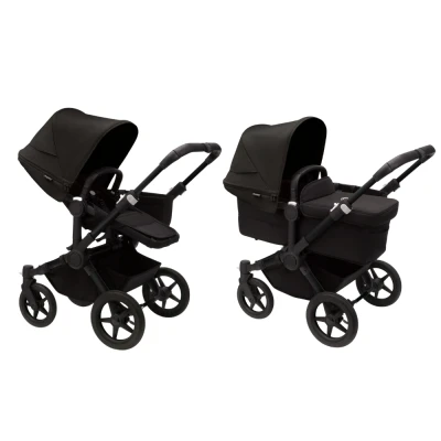 Afbeelding van Bugaboo Kinderwagen Donkey5 Mono Complete Black/Midnight Black (Black Frame)