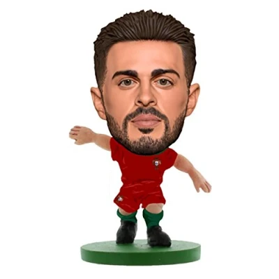 Afbeelding van Portugal SoccerStarz Bernardo Silva Figure (Red)