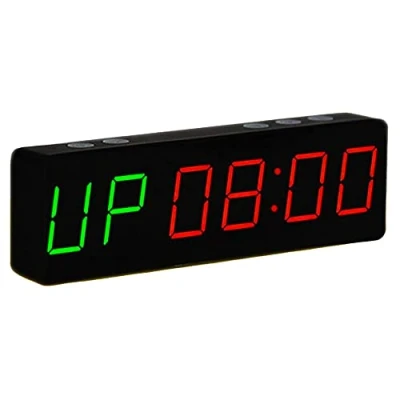 Afbeelding van Core Power Interval Mini timer, magnetisch, 7 functies instelbaar, voor thuisfitness, sportschool en crossfit