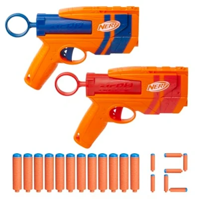 Afbeelding van Nerf N Series duopack Speelgoedblasters inclusief 12 N1 darts