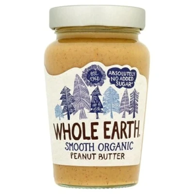 Afbeelding van Whole Earth Biologische pindakaas glad, 340 g