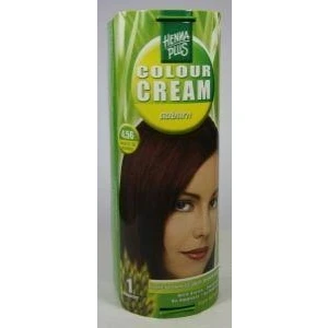 Afbeelding van Hennaplus Colour Cream Auburn 4.56 60 Ml