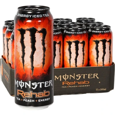 Afbeelding van Monster Rehab Peach Tea 500ML