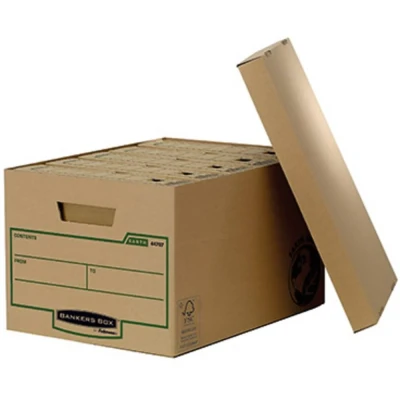 Afbeelding van Bankers Box Earth Series opbergdoos, large, rug van 32,5 cm archiefdoos