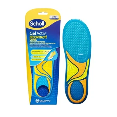 Afbeelding van Scholl GelActiv Inlegzolen Casual Large Maat 41 46.5 1 paar