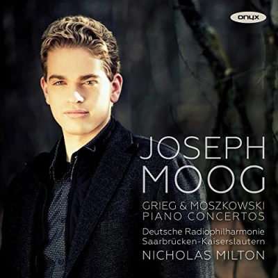 Afbeelding van Joseph Moog,Deutsche Radio Philharmonie Saarbrücken Kaiserslautern, Nicholas Milton Grieg: Piano Concerto / Moszkowski: in E Major, Op. 59 (CD)