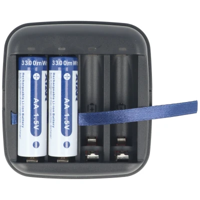 Afbeelding van Li ion accu en oplader geschikt voor Leica Disto X4, X3 laserafstandsmeter