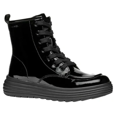 Afbeelding van Geox Phaolae GIRL Veterboots voor kinderen, Maat: 38, Black Pu