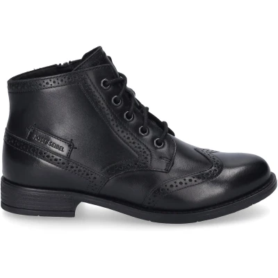 Afbeelding van Josef Seibel Simona Cowboy/Bikerlaarsjes, Dames, Maat: 38, Schwarz Leer