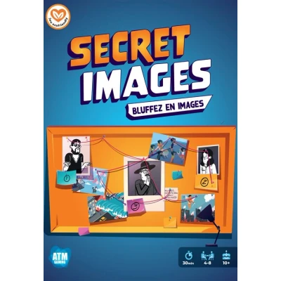 Afbeelding van ATM Gaming Secret Images gezelschapsspel nieuw sfeerspel het bluffspel met familie en vrienden kaartspel vanaf 8 jaar 4 tot spelers bordspellen voor volwassenen