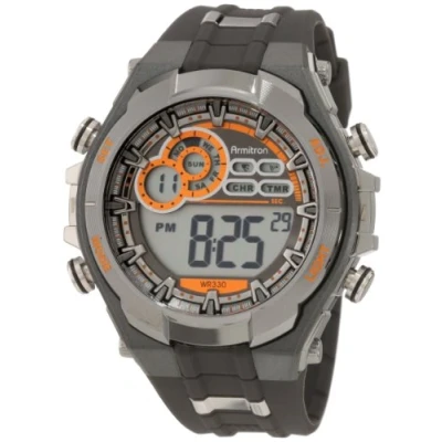 Afbeelding van Armitron Sport Heren chronograaf digitale armband hars 40/8188, Meerkleurig, One size, casual