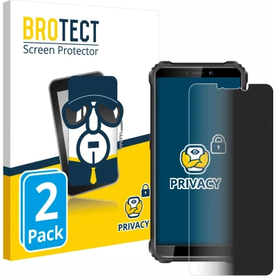 Afbeelding van BROTECT privacy screenprotector voor Oukitel WP5 Folie Beschermfolie Blauwlichtfilter (2 Stuks)