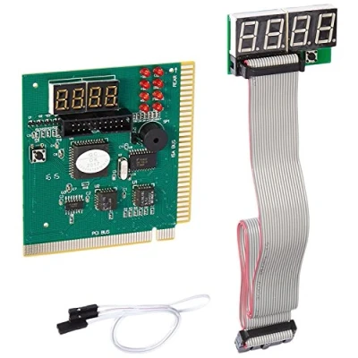 Afbeelding van LEAGY 4 cijferig PCI en ISA moederbord voor PC Diagnostische Analyzer Ansichtkaart Externe weergave