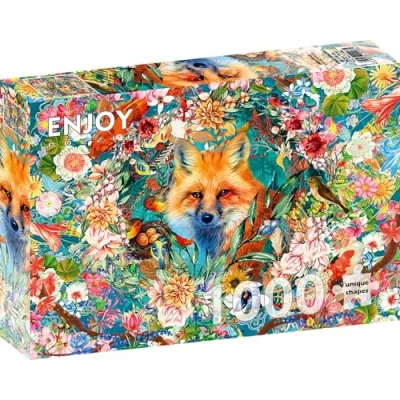 Afbeelding van Enjoy Puzzle Puzzel 1000 stukjes Miss Foxy (1000 onderdelen)